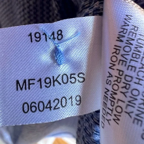 Peter Millar Men’s Blue Short Sleeve Polo Shirt 100% Cotton Size L - Picture 8 of 9